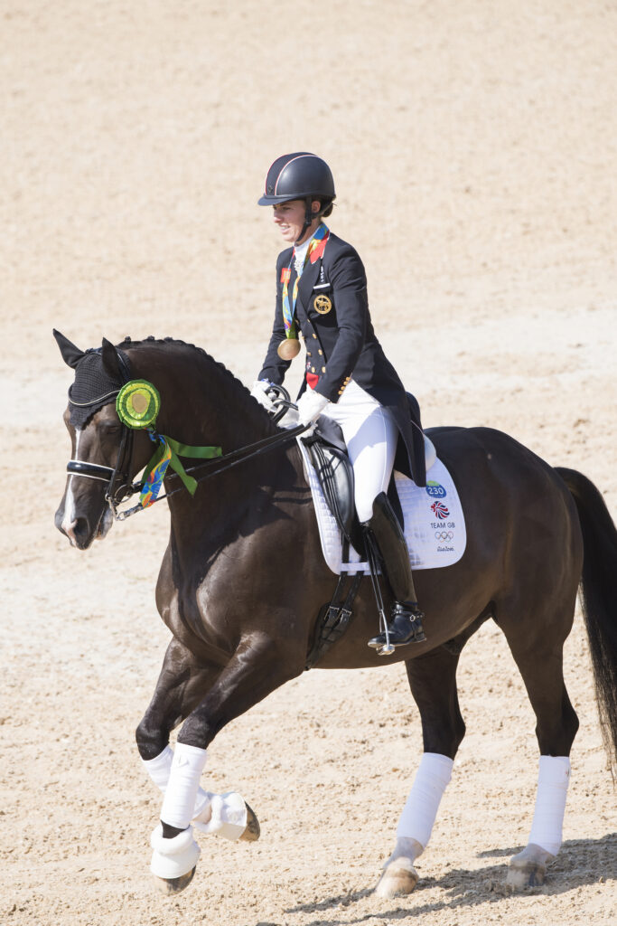 Charlotte Dujardin og Valegro under OL i Rio de Janeiro, 2016