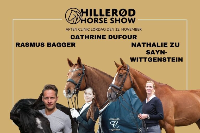 KØB BILLETTER: The dream team afholder clinic til Hillerød Horse Show