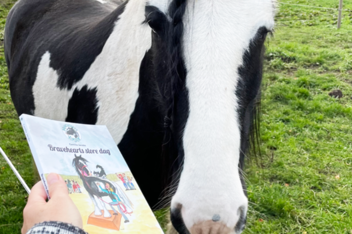 Hest og bog