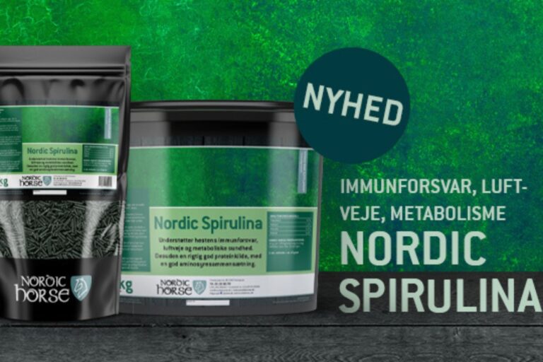 Nordic Horse lancere nyt kosttilskud: Spirulina