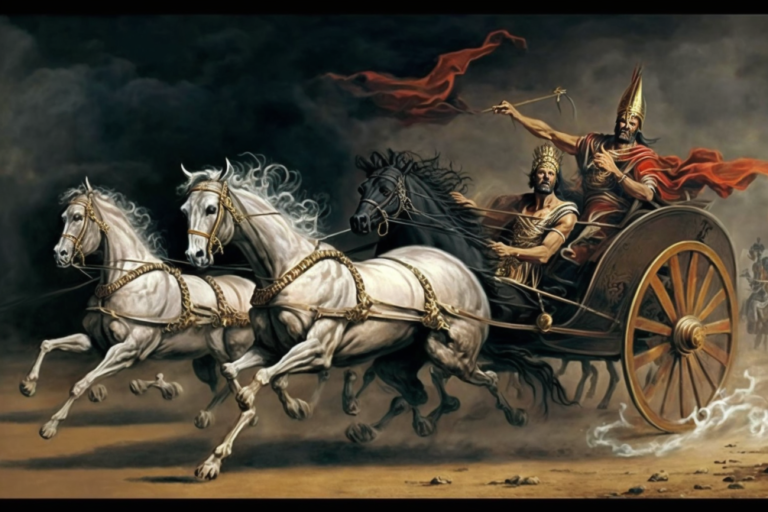 Heste i krig – Antikken, Del 3: – Stridsvognen