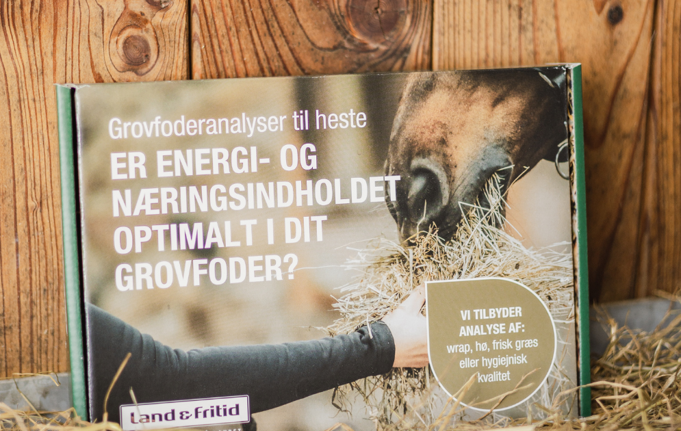 en grovfoderanalyse giver dig et overblik over hvad din hest har brug for. foto malgré tout