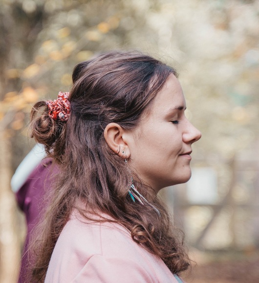 mathilde denning brænder for at fremme positive relationer mellem dyr og mennesker. foto privat