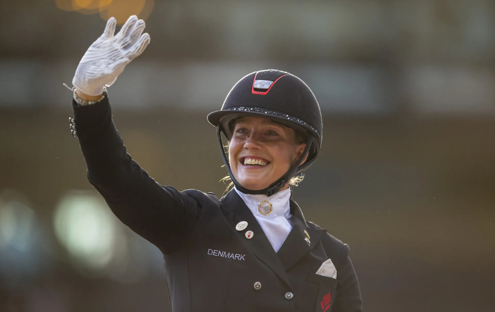 Cathrine Laudrup- Dufour er nr. 3 på FEI´s verdensranglist i dressur. Foto: FEI Leanjo de Koster