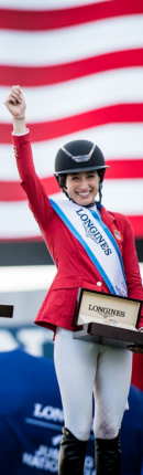 jessica springsteen har slået sit navn fast i lgct over flere sæsoner. foto arkiv