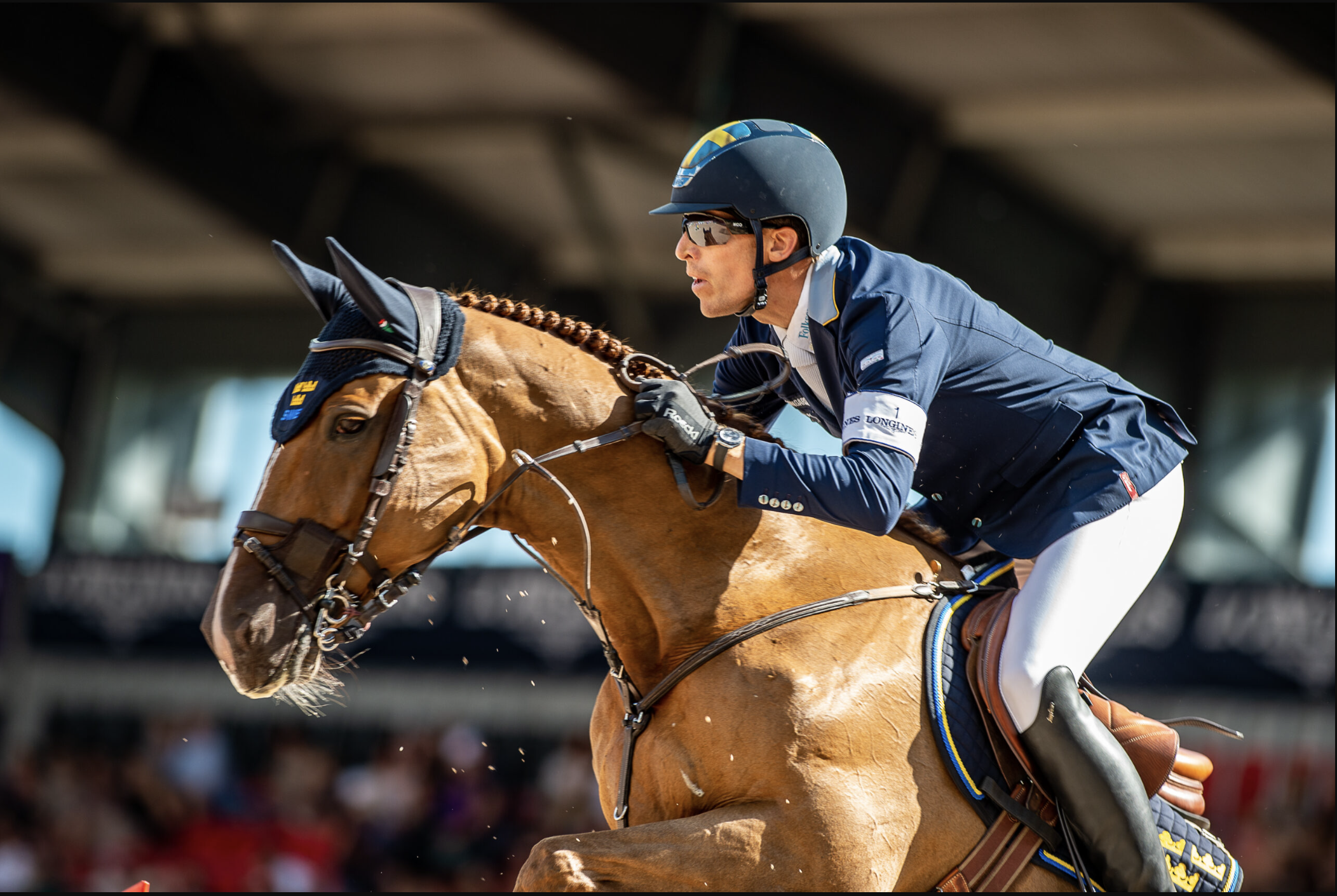Henrik von Eckermann på King Edward ved VM i Herning 2022